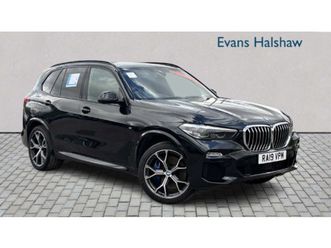 bmw x5 xdrive30d m sport 5dr auto