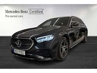 mercedes-benz e 300 e amg aut, nav, drag