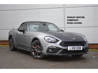 abarth 124 spider convertible 2018, 31352 miles, £18250 - 33016218 - exchangeandmart.co.uk