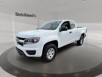 2020 chevrolet colorado extended cab 4x2 wt