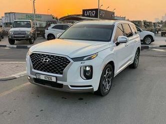 hyundai palisade 2021 hyundai palisade calligraphy full options imported from usa