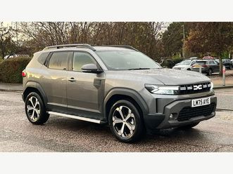 dacia duster 1.6 hybrid journey auto euro 6 (s/s) 5dr rear camera,apple car play! suv 2025, 17 miles, £24481 - 33015460 - exchangeandmart.co.uk