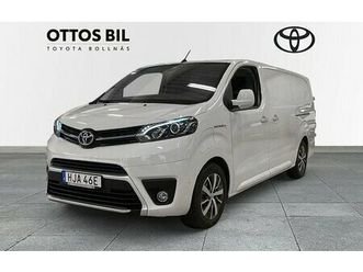 toyota proace electric 75 kwh, - professional long 2 dörr v-hjul, d