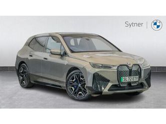 bmw ix 240kw xdrive40 m sport edition 76.6kwh 5dr auto