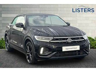 2023 volkswagen t-roc 1.5 tsi r-line 2dr dsg suv petrol automatic