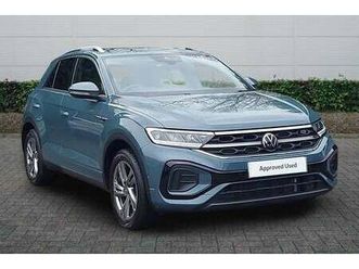 2023 volkswagen t-roc 1.5 tsi r-line 5dr suv petrol manual