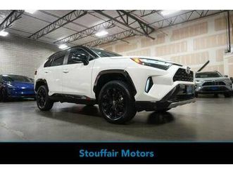 2022 *toyota* *rav4 *hybrid xse awd* blizzard pearl/mid