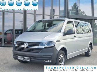 volkswagen t6 kombi lang 9 sitz dsg led shz gra pdc ahk
