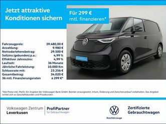 volkswagen id.buzz cargo 77kwh navi virt acc kam carplay