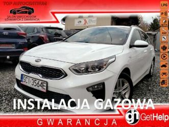 kia cee'd iii sw 1.4 benzyna 100km salon polska, instalacja gazowa 1 wlaściciel
