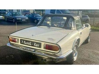 1978 triumph spitfire blanc manuel, 4 vitesses conduite à...