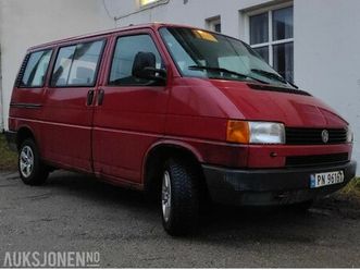 1995 volkswagen caravelle 2.4 77hk veteran hengerfeste rep objekt