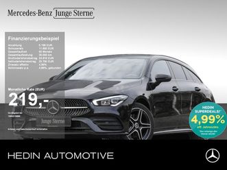 mercedes-benz cla 250e sb amg|night|klima|navi|shz|led|temp