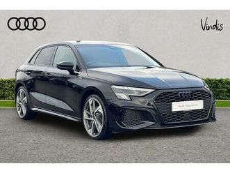 audi a3 35 tfsi black edition 5dr s tronic