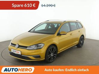 volkswagen golf vii 1.0 tsi sound*led*pdc*shz*acc*