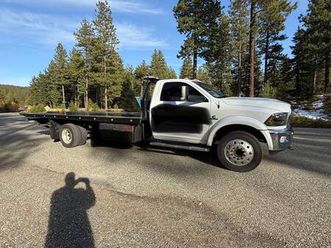 2017 ram 5500 4x4 flatbed tow truck