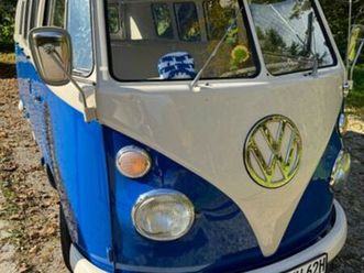 volkswagen t1 - traumbulli in blau/weiss