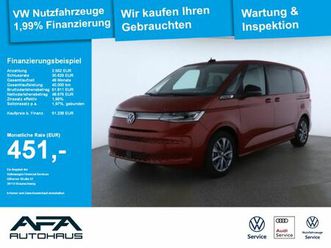 volkswagen t7 multivan 2.0 tdi life dsg led*navi*ahk*sthz