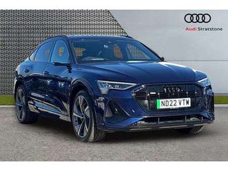 audi e-tron sportback 300kw 55 quattro 95kwh vorsprung 5dr auto