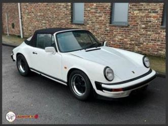 ② porsche 911 3.0 sc cabriolet (02/1981) – 50 750 km — porsche — 2ememain