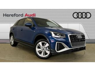 audi q2 35 tfsi s line 5dr s tronic [tech]
