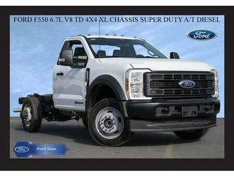 ford f 550 #ke ford f550 6.7l v8 td 4x4 xl chassis super duty a/t dsl 2025 export only
