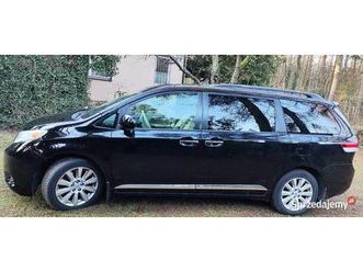 toyota sienna 3.5 v6 xle awd. bardzo dobry stan. doposażona. warszawa - sprzedajemy.pl
