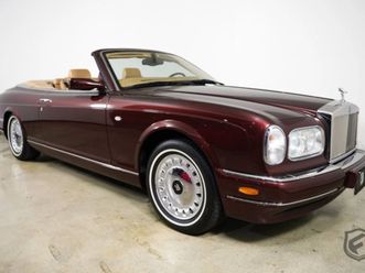 2001 rolls-royce corniche v