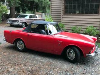 1966 sunbeam alpine mkv with overdrive 3rd owner