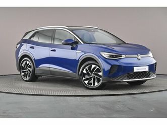 volkswagen id.4 150kw style ed pro perform 77kwh 5dr auto 125kw ch