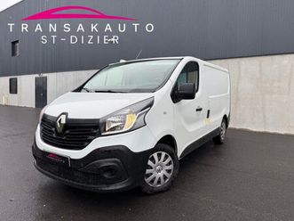renault trafic plancher cabine iii fourgon 1.6 dci 120 cv - / attelage / régulateur de vitesse / bluetooth - .