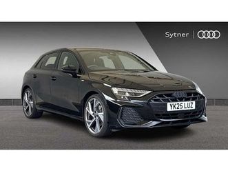 audi a3 35 tfsi black edition 5dr s tronic