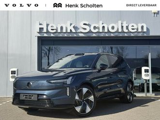 volvo ex90 twin motor performance ultra 111 kwh, trekhaak | panoramadak | luchtvering | premium audio by bowers & wilkins | verwarmbare voorstoelen, achterbank 