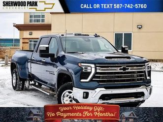 2025 chevrolet silverado 3500hd ltz drw 6.6l duramax