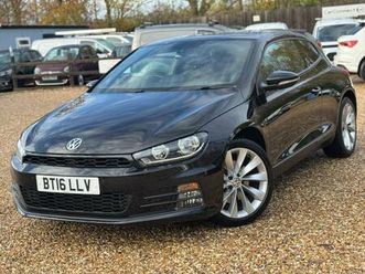 2016 volkswagen scirocco 2.0 tsi 180 bluemotion tech gt 3dr coupe petrol manual