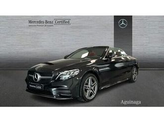 mercedes-benz clase c c c 200 cabrio amg line (euro 6d-temp)
