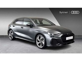 audi a3 35 tfsi black edition 5dr s tronic