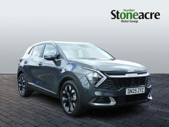 2025 kia sportage 1.6t gdi 241 phev 3 5dr auto awd estate petrol/electric automatic