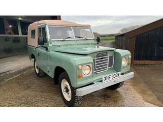 1981 land rover series 3 *7 seater ragtop* (xhf) a vendre