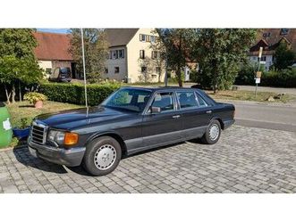 mercedes w126 560sel, 1989, nahezu einzigartig, h, tüv 12/26