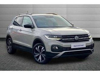volkswagen t-cross - 1.0 tsi black edition suv 5dr petrol dsg euro 6 (s/s) (110 ps)