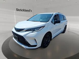 2024 toyota sienna hybrid xse 7-pass