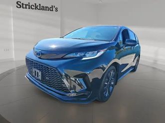 2025 toyota sienna hybrid xse 7-pass