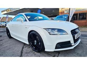 2011 audi tt 2.0t fsi black edition 2dr s tronic coupe petrol automatic