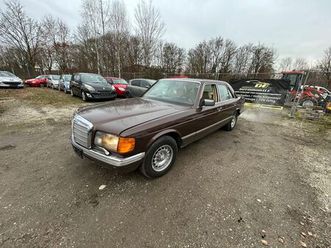 mercedes w126 380 se oldtimer tüv neu vollausstattung klima alu