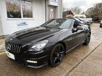2013 mercedes-benz slk slk 200 blueefficiency amg sport 2dr convertible petrol manual