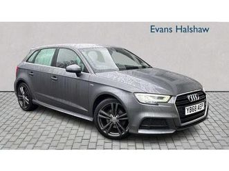 2018 audi a3 30 tdi 116 s line 5dr hatchback diesel manual