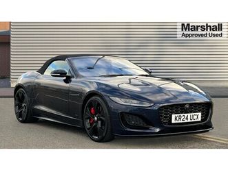 jaguar f-type 5.0 p450 supercharged v8 75 plus 2dr auto awd