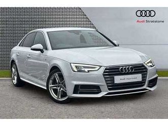 audi a4 2.0 tdi s line 4dr s tronic saloon diesel automatic