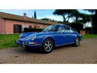 1968 porsche 911 bleu manuel, 5 vitesses conduite à gauch...